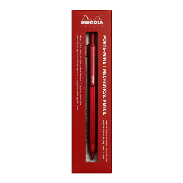 Rhodia scRipt Mechanical Pencil Red 0.5mm