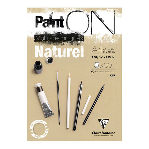 PaintON Pad Natural A4 30sh