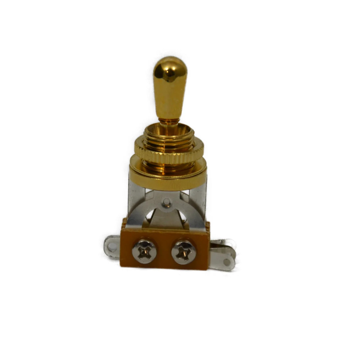 Allparts Short Toggle Switch - Gold - Danny D's Guitar Hacienda