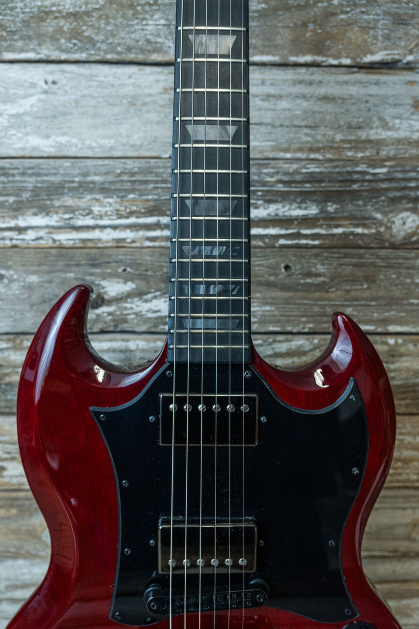 【値引不可】Gibson SG Standard 2022年 2022 Gibson SG Standard Dark - Limited Edition Cherry w/Cs - Danny