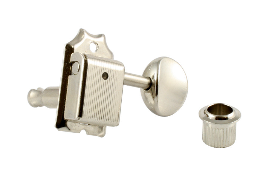 H君 TK-0880-001 Gotoh 6-in-line Vintage Keys Nickel - Danny D's Guitar