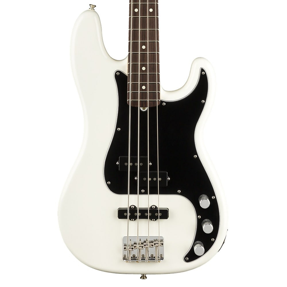 Fender American Performer Precision Bass Rosewood - Arctic White