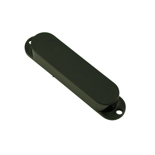 WD Music Closed Black Plastic Single Coil Pickup Cover WD Music Closed Black Plastic Single Coil Pickup Cover