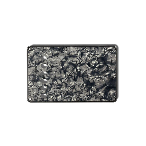 PG-0556-053 Tremolo Spring Cover Backplate - Black Pearloid PG-0556-053 Tremolo Spring Cover Backplate - Black Pearloid