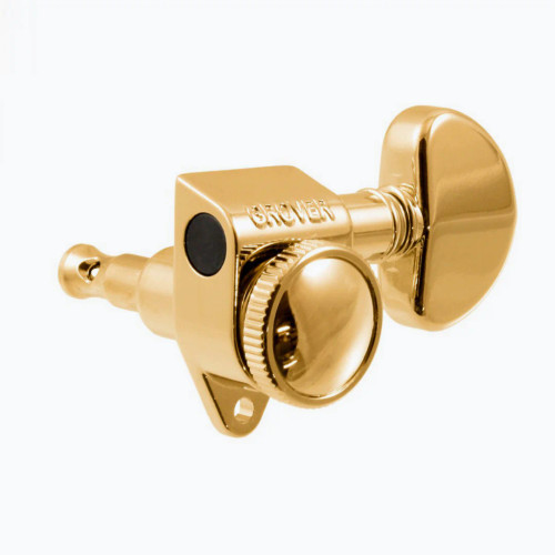 TK-7935-002 GROVER® 502 SERIES 3X3 LOCKING TUNERS - Gold TK-7935-002 GROVER® 502 SERIES 3X3 LOCKING TUNERS - Gold