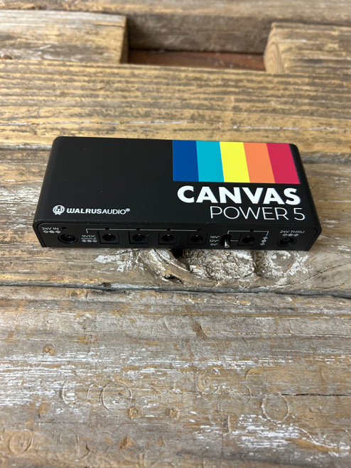 Used Walrus Audio Canvas Power 5 W/cables