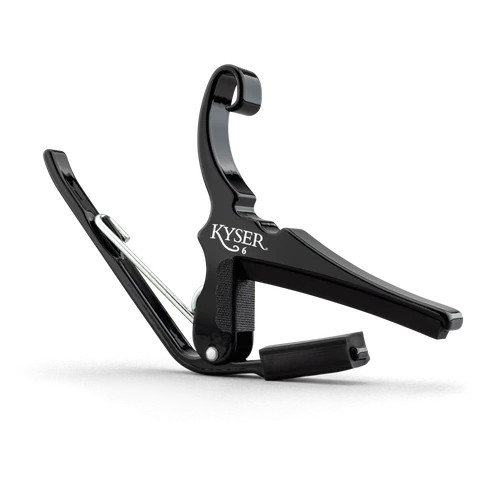 Kyser Acoustic Guitar Capo - Black Chrome