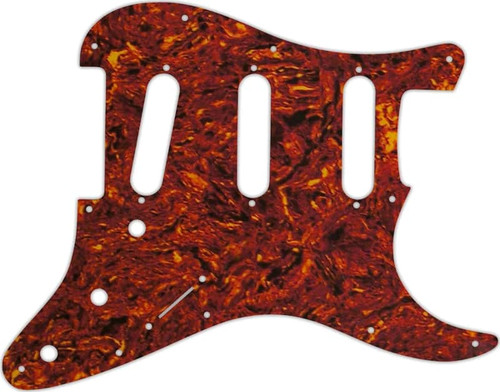 WD Custom Pickguard Fender 2017-2019 American Professional Stratocaster - Tortoise Shell White