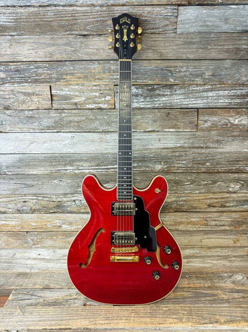 1991 Guild Starfire IV (SF-IV) - Cherry w/Cs