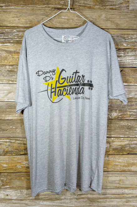 Danny D's Guitar Hacienda Logo T-Shirt - Grey