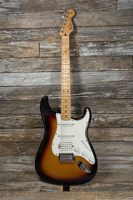 2015 Fender Standard Stratocaster HSS - Brown Sunburst