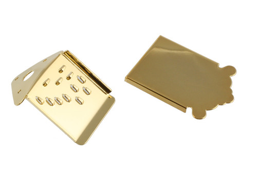 MT-0987-002 Mandolin Tailpiece Gold