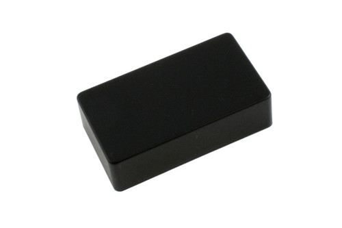 PC-0303-023 Humbucking Pickup Covers No Holes Black Plastic PC-0303-023 Humbucking Pickup Covers No Holes Black Plastic