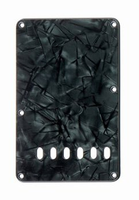 PG-0556-052 Dark Black Pearloid Tremolo Spring Cover PG-0556-052 Dark Black Pearloid Tremolo Spring Cover
