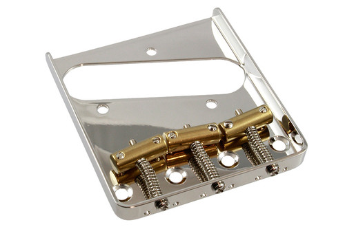 TB-5125-001 Nickel Vintage Compensated Saddle Bridge for Telecaster® TB-5125-001 Nickel Vintage Compensated Saddle Bridge for Telecaster®
