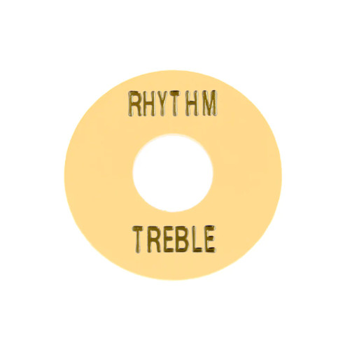 AP-0663-028 Cream Plastic Rhythm/Treble Ring AP-0663-028 Cream Plastic Rhythm/Treble Ring