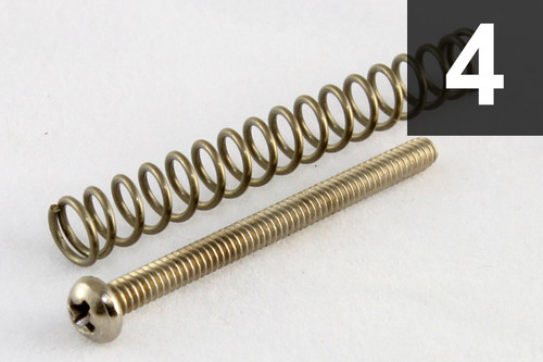 GS-0012-001 Pack of 4 Nickel Humbucking Screws GS-0012-001 Pack of 4 Nickel Humbucking Screws