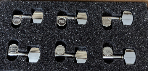 PRS Paul Reed Smith S2\CE Locking Guitar Tuners, Set of Six, Chrome PRS Paul Reed Smith S2\CE Locking Guitar Tuners, Set of Six, Chrome