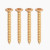 Allparts Neckplate Screws - Gold