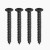 Allparts Neckplate Screws - Black