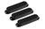PC-0406-023 Set of 3 Black Pickup Covers for Stratocaster®