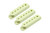 PC-0406-024 Set of 3 Mnt Green Pickup Covers for Stratocaster®