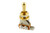 EP-0066-002 Gold Short Straight Toggle Switch