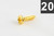 GS-0050-002 Pack of 20 Gold Gibson® Size Pickguard Screws