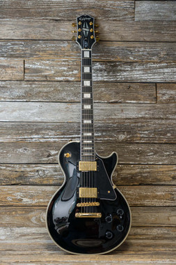 2024 Epiphone Les Paul Custom - Ebony W/cs - Danny D's Guitar Hacienda