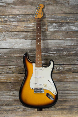 Fender Stratocaster Mexico サンバースト 1994 MIM Fender Standard Stratocaster - Brown Sunburst