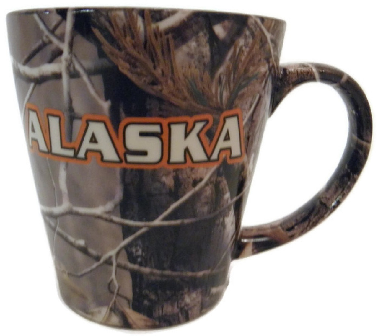 Alaskan Real Tree Camo Design 11 Oz. Coffee Mug - Alaska Wild Country