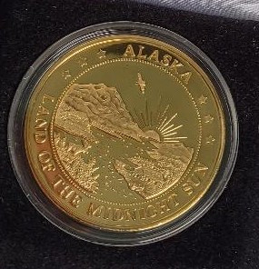 2016 Alaska Mint Aviation Medallion Proof