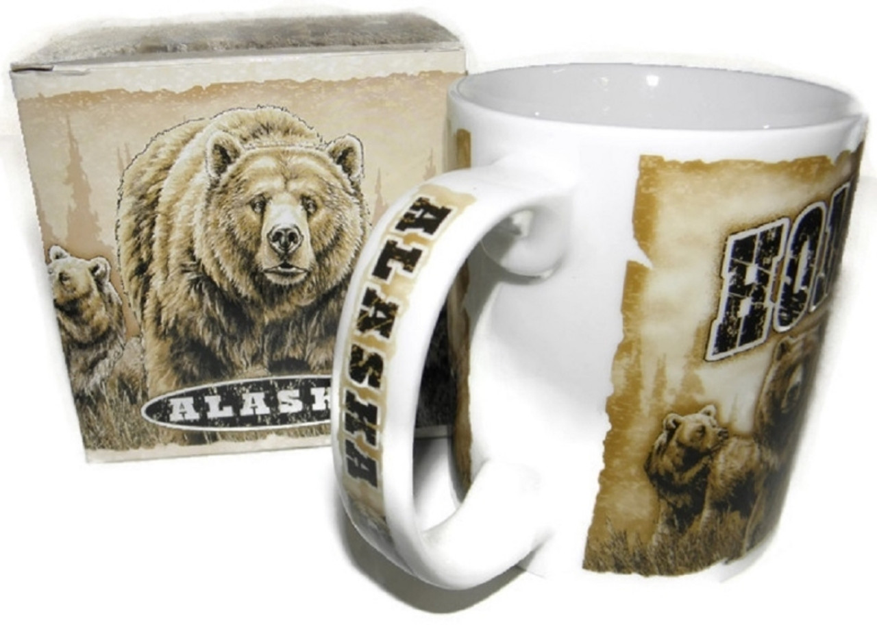 Alaska Mug set of 2 Coffee Mug Arctic Circle Enterprises