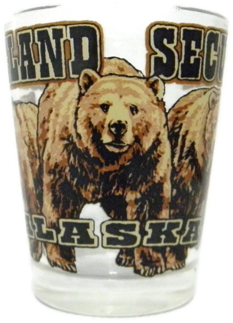 Alaska Homeland Security Shot Glass