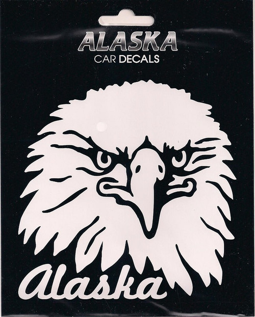 Alaska Eagle Head Peel & Stick Decal                    USE CODE:              Eagle Sticker  