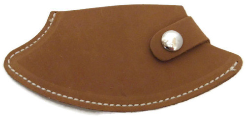 Light Leather Belt Sheath for 6.25 in Inupiat Ulu Knives