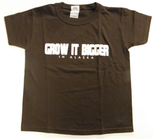 Grow It Bigger In Alaska Youth Tee Shirt (M)