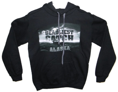 Alaska Deadliest Catch Hoodie Sweatshirt Official Merchandise  (Small)