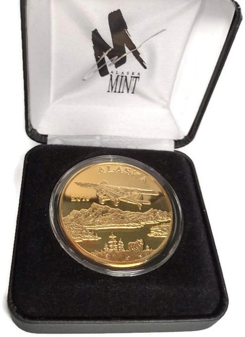 2016 Alaska Mint Aviation Medallion Proof