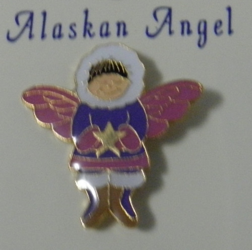 Alaskan Eskimo Angel (Souvenir Lapel Pin)