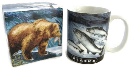 Alaskan Grizzly Lunch 11 Oz. Coffee Mug