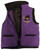 Alaska Grazing Moose Toddler Sleeveless Vest  Purple 3T