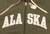 Rifle Green Zippered Jacket with ALASKA Embroidered Letters - Adult (M, L, XL only)