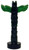 Alaskan Thunderbird Totem Pole 5 in Free Standing Polystone Figurine