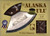 Alaska Ulu Knife Walnut Handle Mt. McKinley Etched 6" Blade