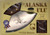 Alaska Ulu Knife Walnut Handle Eagle Etched 6" Blade