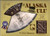 Alaska Ulu Knife Walnut Handle Sourdough Etched 6" Blade