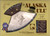 Alaska Ulu Knife Walnut Handle Caribou Etched 6" Blade