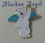 Alaskan Polar Bear Angel (Souvenir Lapel Pin)