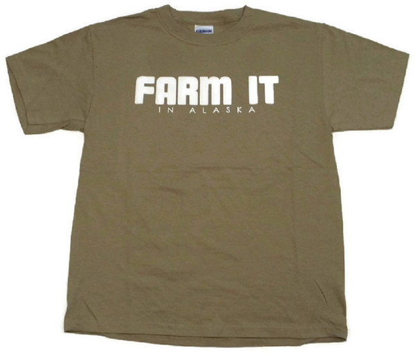 Farm it in Alaska Tee Shirt Youth M